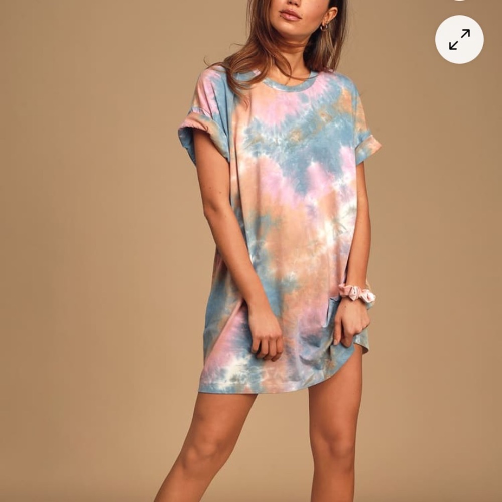 Tie Dye T Shirt Dress